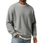 European And American Men's Digital Print Mature Versatile Long Sleeve