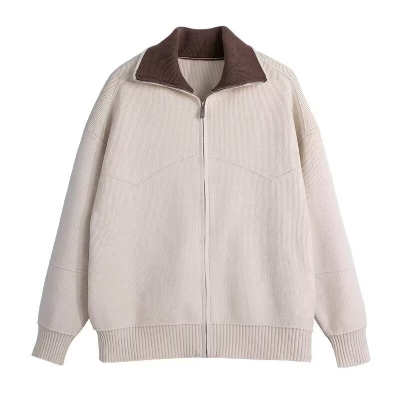 Autumn And Winter High-end Knitted Cardigan