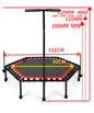 Hexagonal Armrest Indoor Household Trampoline