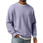 European And American Men's Digital Print Mature Versatile Long Sleeve