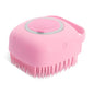 Pet Dog Shampoo Massager Brush Cat Massage Comb Grooming Scrubber