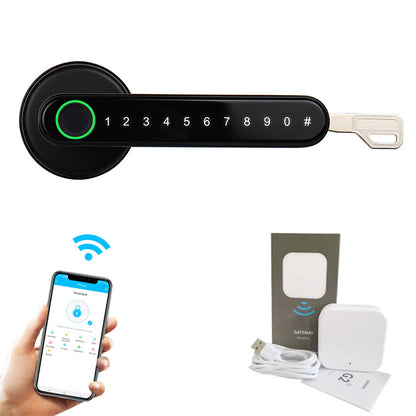 Indoor fingerprint lock