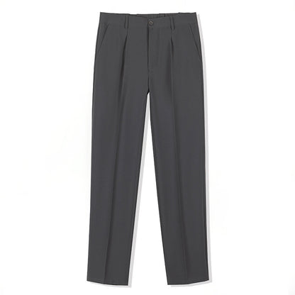 Straight-leg Men's High-end Slim-fit Versatile Casual Pants