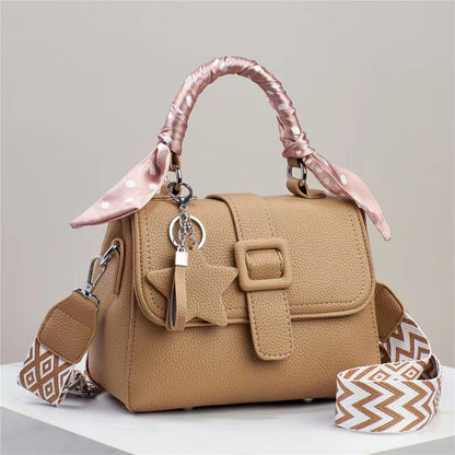 Solid Color Spring And Summer Handbag