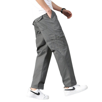 Men's Thin Loose Stretch Straight-leg Casual Pants