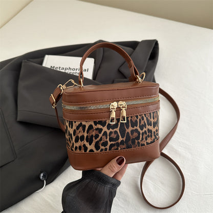 Ladies' Fashion Patchwork Single Shoulder Crossbody Small Square Bag