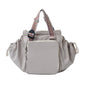Nylon Fabric Mommy Bag, Large Capacity, Portable, Single Shoulder Tote Bag For Travel