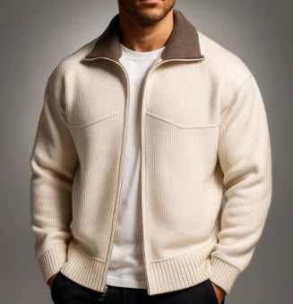 Autumn And Winter High-end Knitted Cardigan