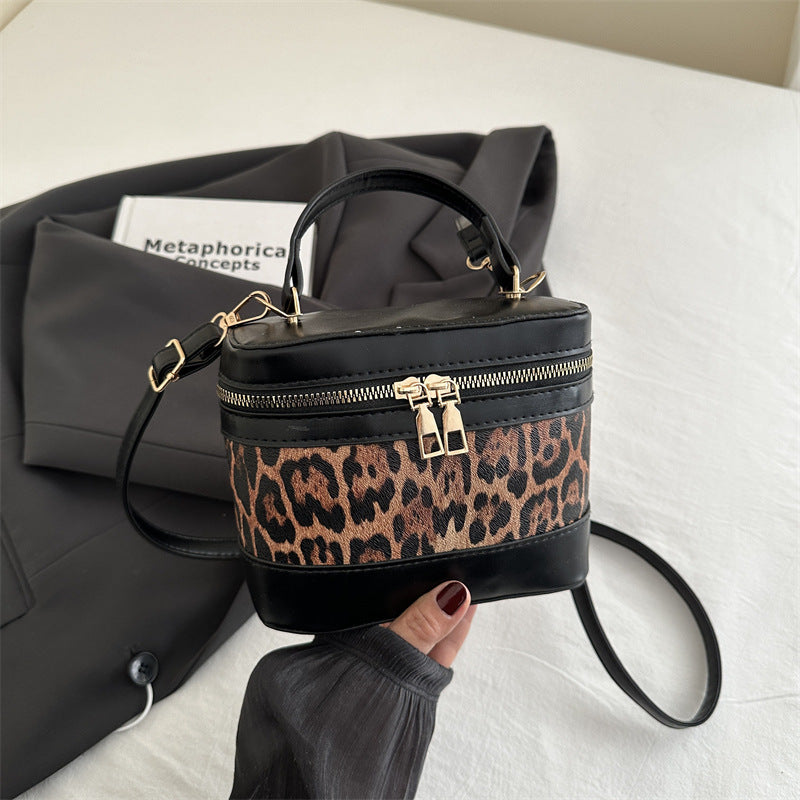 Ladies' Fashion Patchwork Single Shoulder Crossbody Small Square Bag