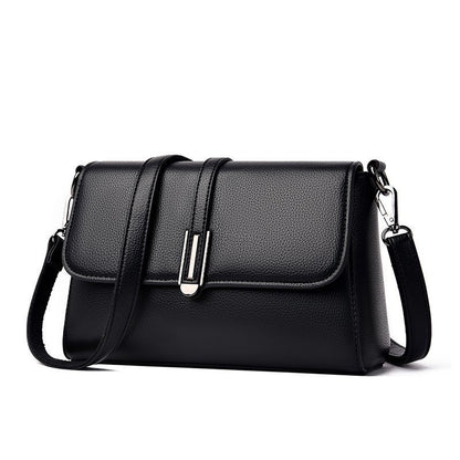 Casual PU Microfiber Leather Single Shoulder Crossbody Bag