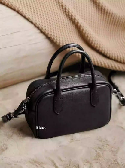 Vegetable-tanned Cowhide Casual Women's Shoulder Bag