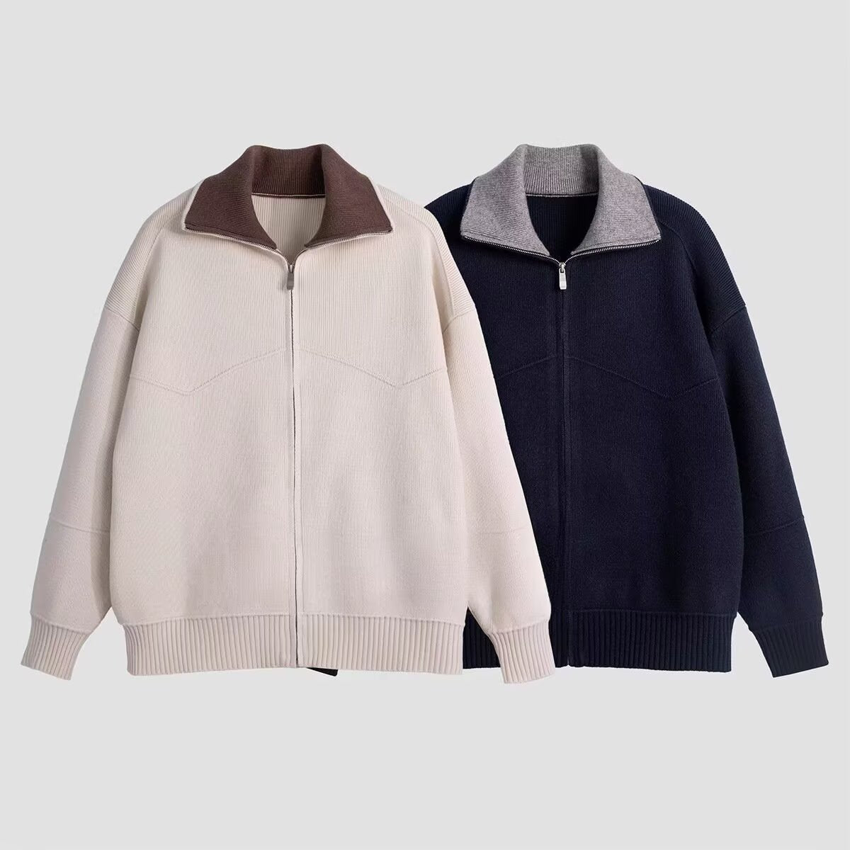 Autumn And Winter High-end Knitted Cardigan