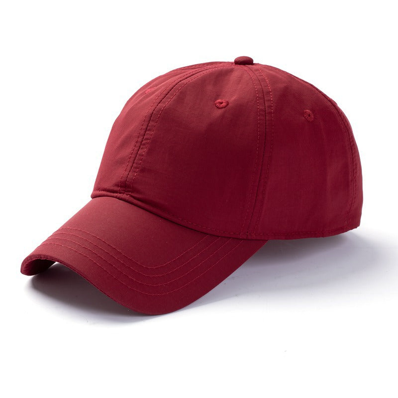 Outdoor Baseball Cap With Breathable Light Plate And Big Head Circumference