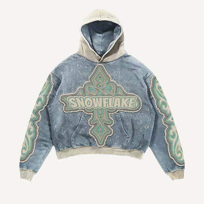 Fashion Casual Printed Polyester Sweater