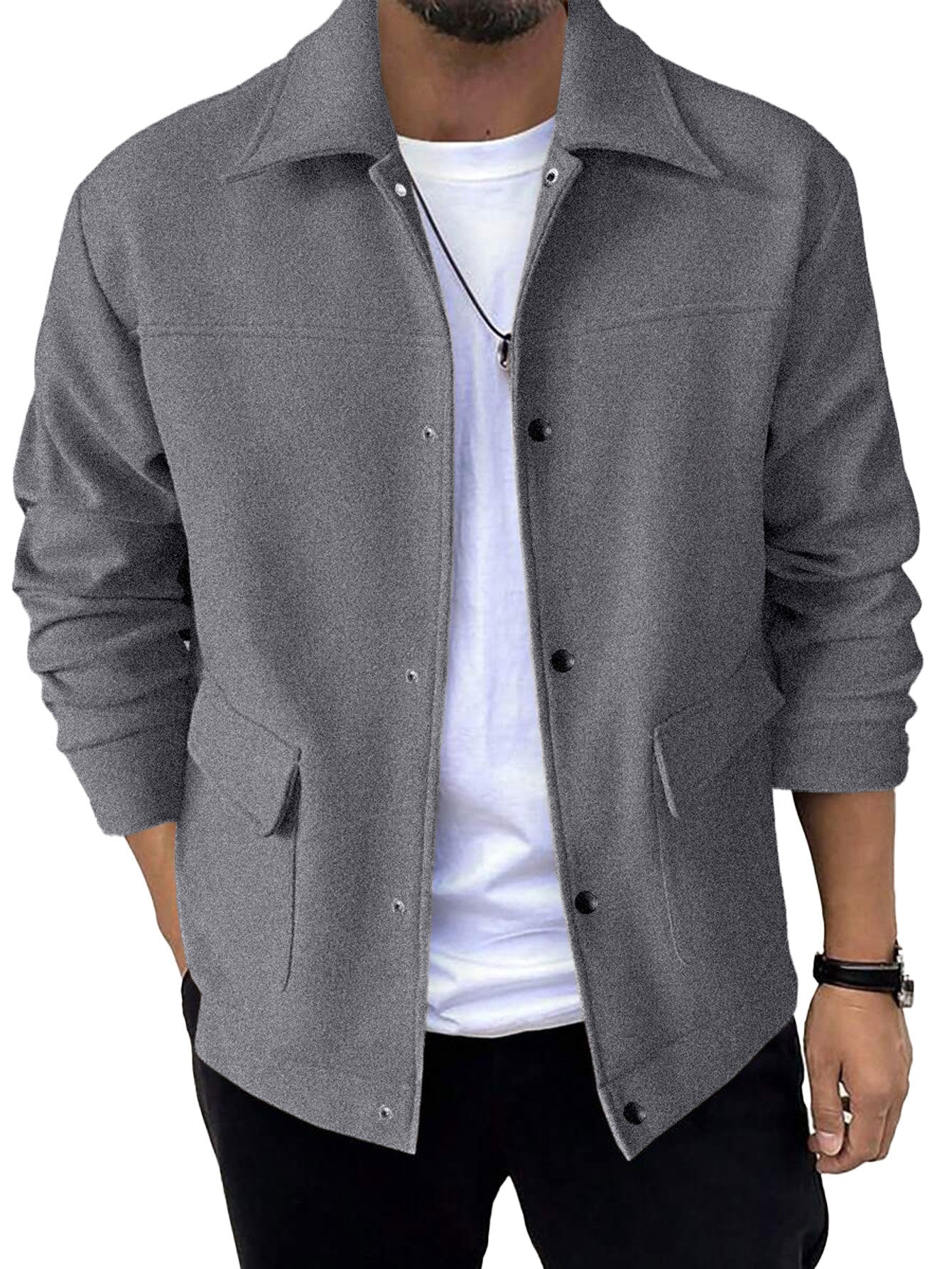 Spring And Autumn Men's Fashion Casual Jacket