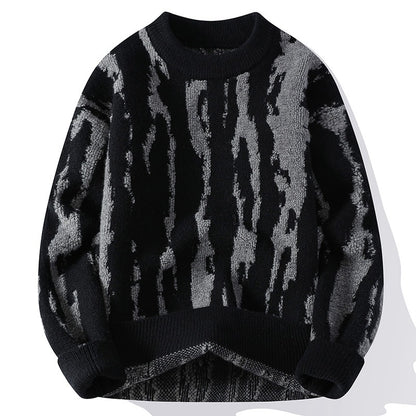 Loose And Lazy Knit Base Layer Thickened Warm Top