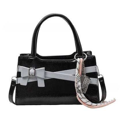 Korean-style Fashion Bow High-end Simple Crossbody Bag