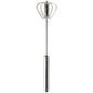 Semi-automatic Stainless Steel Egg Beater Whisk Hand Pressure Rotating Manual Mixer Egg Tools Cream Stirrer Kitchen Accessories