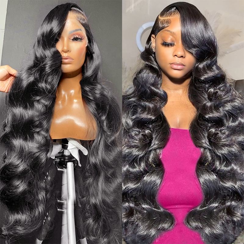 Wig Human Hair Body Wave Lace Front Wigs Glueless Hd Lace Frontal Wigs